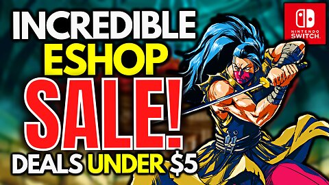 HUGE Nintendo Eshop Sale LIVE NOW! 70 Best Deals UNDER $5!