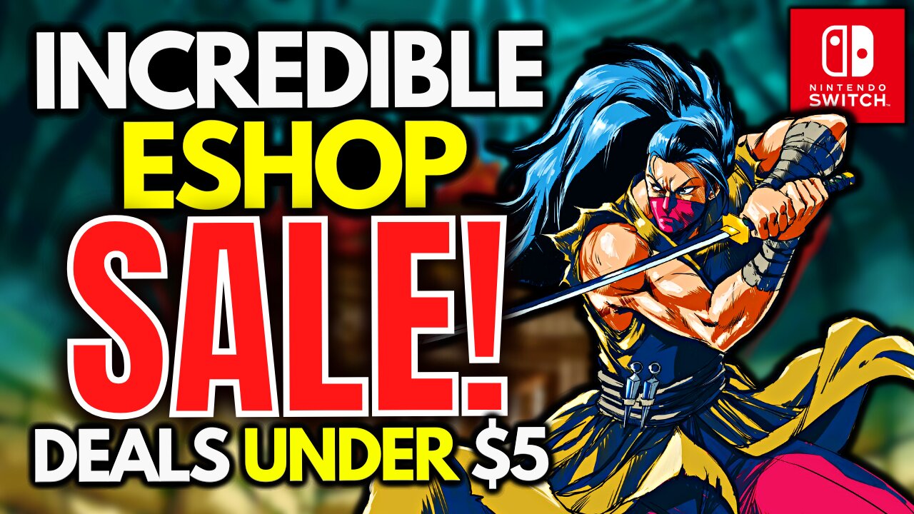 HUGE Nintendo Eshop Sale LIVE NOW! 70 Best Deals UNDER $5!