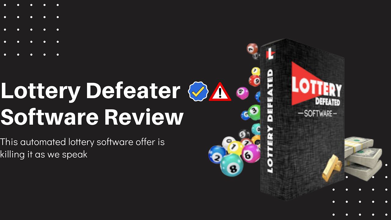 Lottery Defeater Software Review-Lottery Defeated🔥 (BEWARE MEGA ALERT!!)🔥