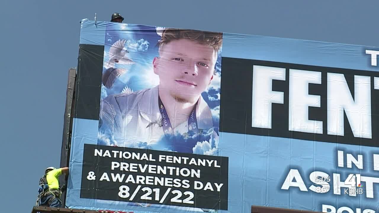 New billboard in Kansas City, Missouri, spreads awareness on dangers of fentanyl