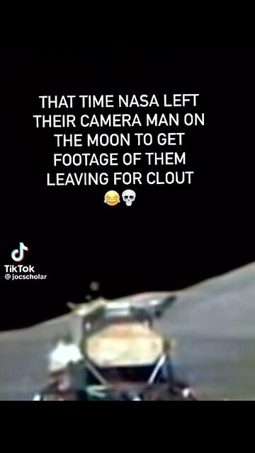 😆WHO'S FILMIMG 😆🤔🙄 THEY NEVER LANDED ON THE MOON