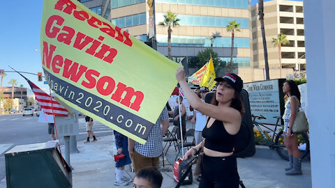 Recall Newsom Demonstration
