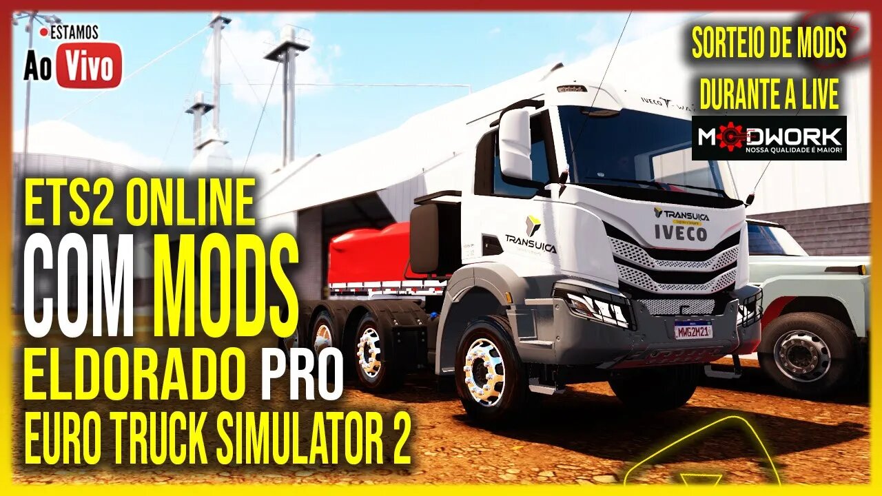 🔴 ETS2 1.44 MULTPLAYER COMBOIO RODOCAÇAMBA MAPA ELDORADO PRO EURO TRUCK SIMULATOR 2 1.44