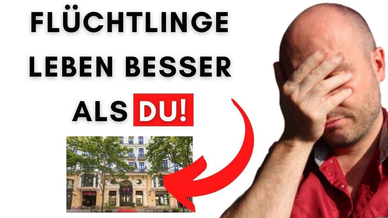 Berlin bezahlt Migranten in 4-Sterne-Luxus Hotel!@Alexander Raue🙈