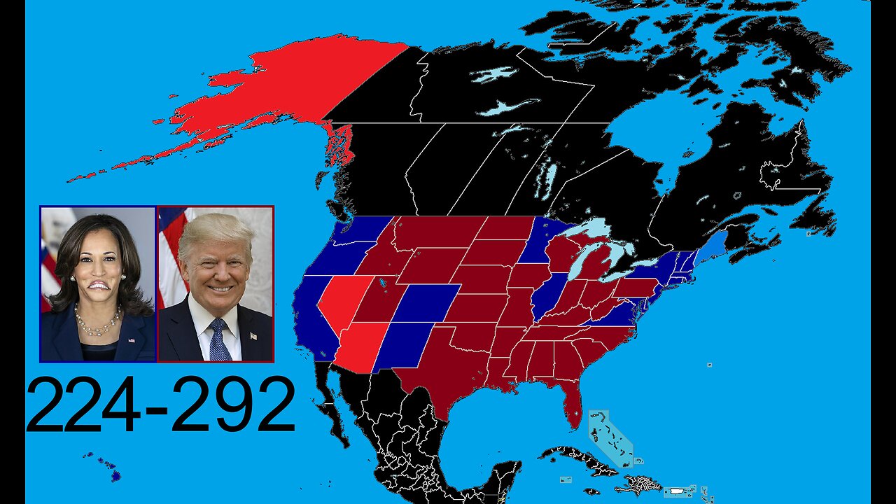 2024 US Presidential Election Mapped