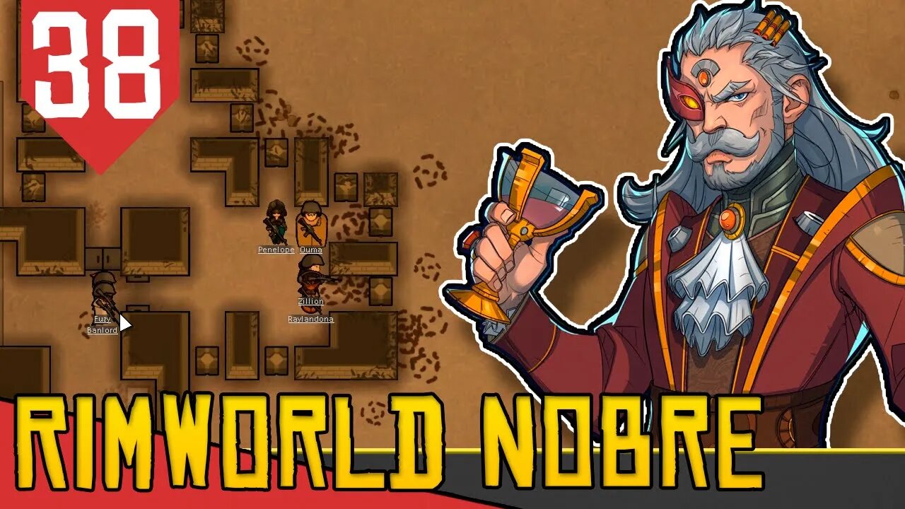 Armas vs Arcos - Rimworld Royalty Base Aberta #38 [Gameplay Português PT-BR]