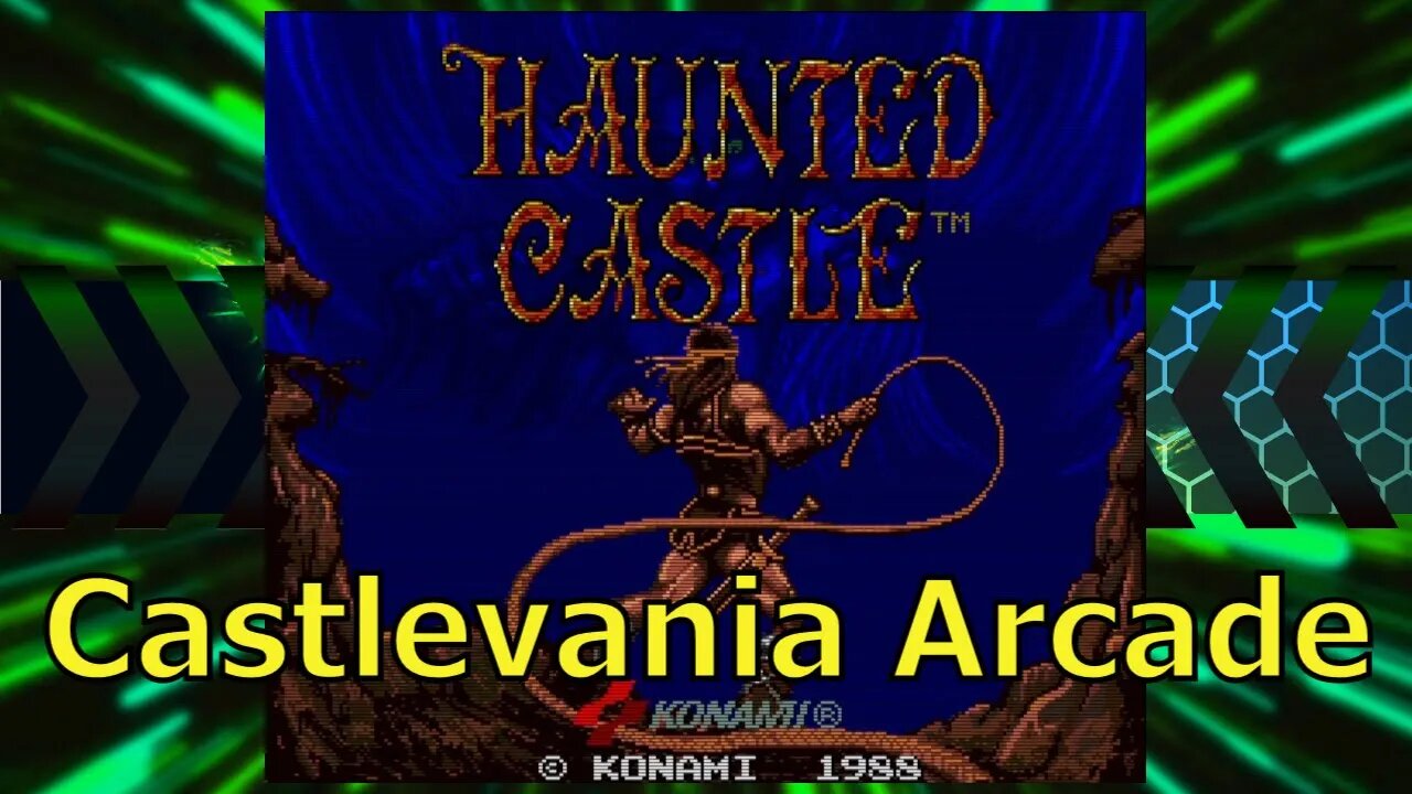 Haunted Castle Playthrough | Castlevania Arcade | Konami collection