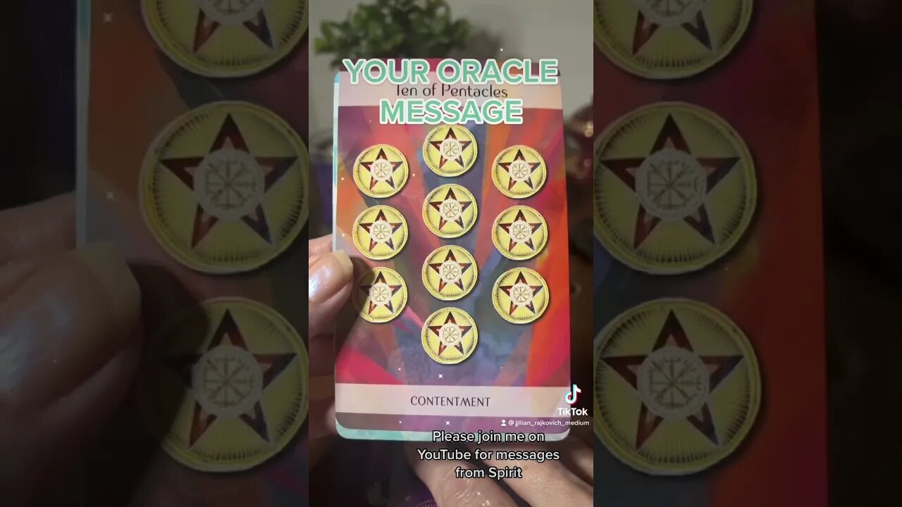 YOUR ORACLE MESSAGE #oracle #tarot #guidance