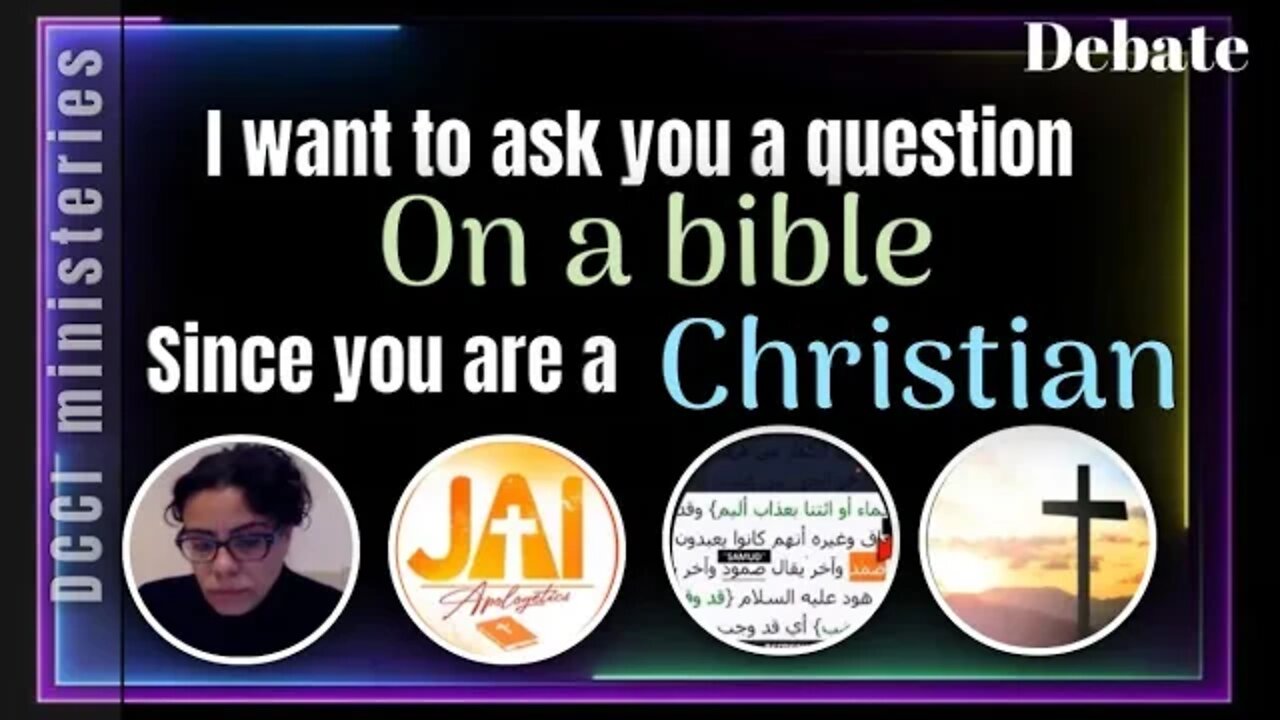 Can i ask question from the bible since you are Christian - Prince, Jai ,Hatun