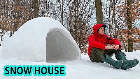 Winter Bushcraft | Snow Shelter | Survival Camp