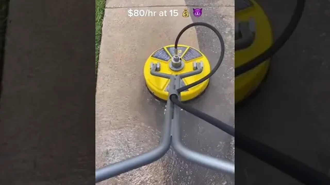 Making $80 An Hour At 15 tiktok prestinepressurewashing