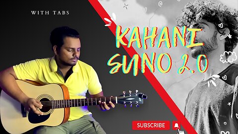 Kahani Suno Guitar Cover With Tabs For Beginners