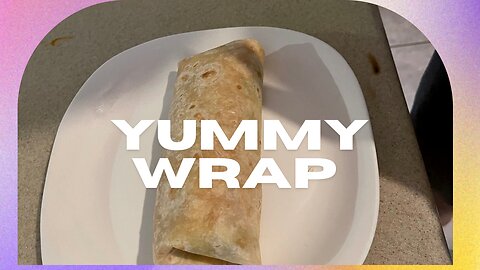 Chicken BBQ wrap