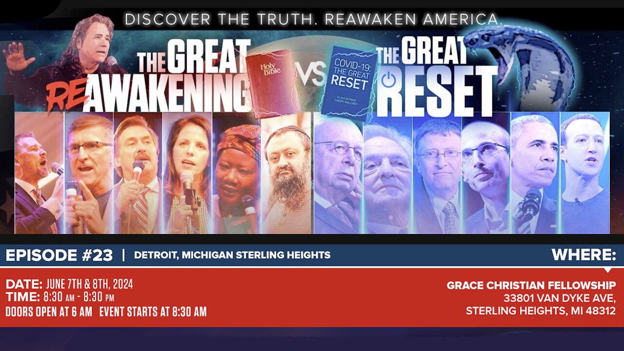 The Great Reset Vs. The ReAwakening | "Best Way to Be Prepared to Face Evil Is to Have a Very Deeply Held Belief In Jesus Christ." - General Flynn + "Whether You Believe In Revelation or Not, the Globalists Are Building the Mark of the Beas