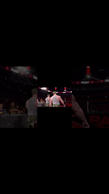 WWE 2k22 Bushwackers Entrance #shorts