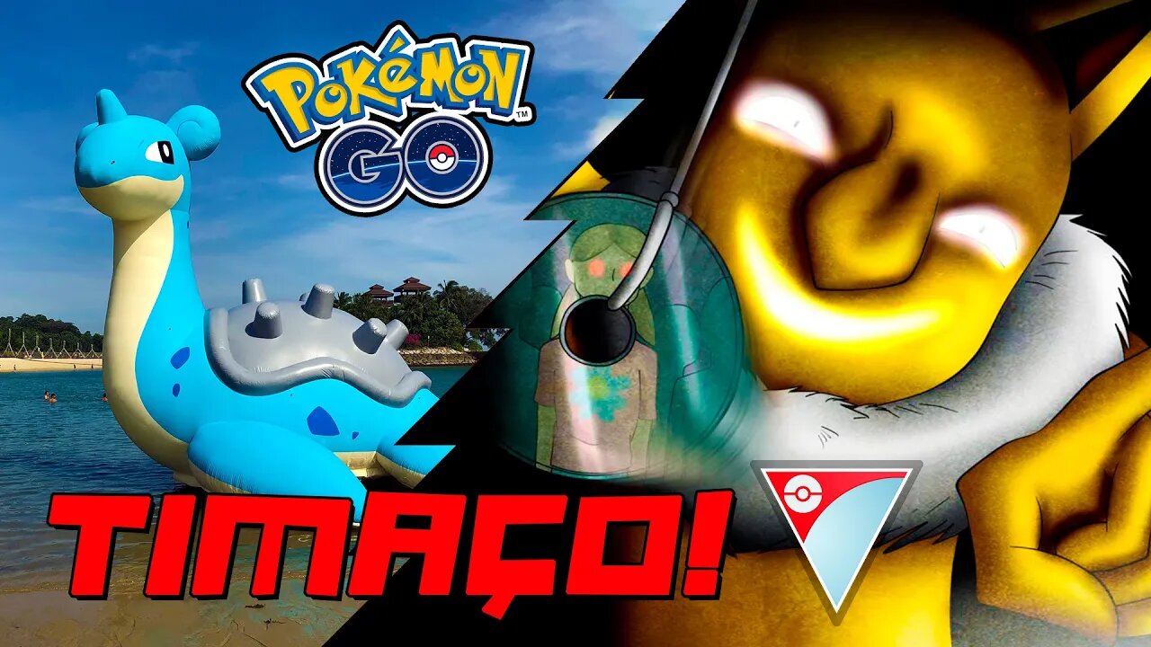 UM DOS MELHORES TIMES DA COPA DE KANTO! LAPRAS É UM TANQUE DE GUERRA