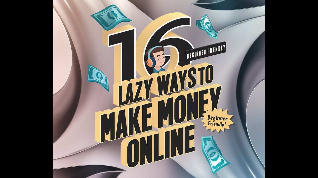 16 LAZY Ways to Make Money Online in 2024 (Beginner Friendly!)