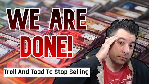 Trading Card Singles Sellers Abandoning Magic The Gathering