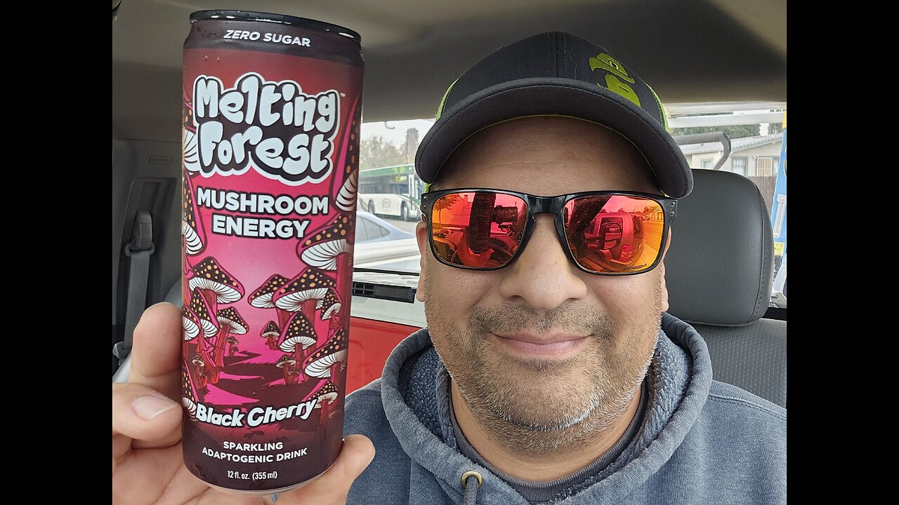 Melting Forest Black Cherry Adaptogenic Energy Drink Review