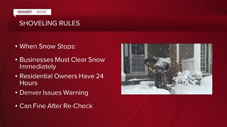 Shoveling rules: How long you have to clear sidewalks before a warning