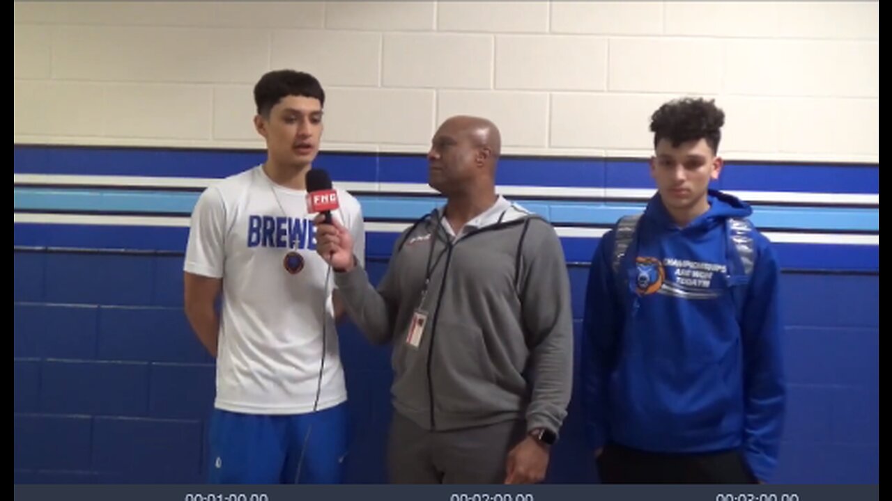 Brewer G Julian Perez & F Javier Espino talk about a the team effort n their win vs Northwest 48-34