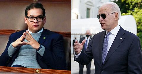 Biden Responds to George Santos’ Arrest