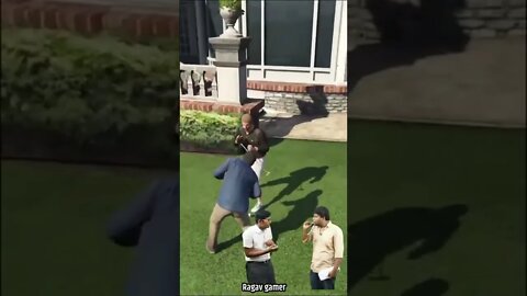 Gta V comedy moments 😂 /Ragav Shorts/ #shorts