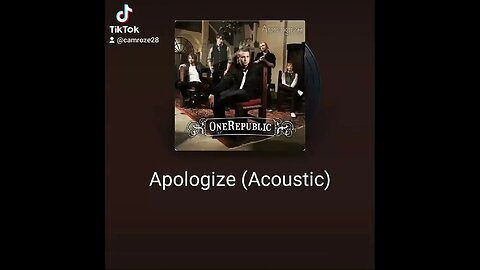 One Republics Apologize As Sung By Tainted Roze