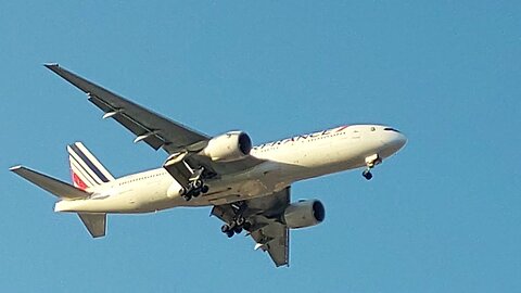 Boeing 777-200ER F-GSPZ coming from Paris to Fortaleza