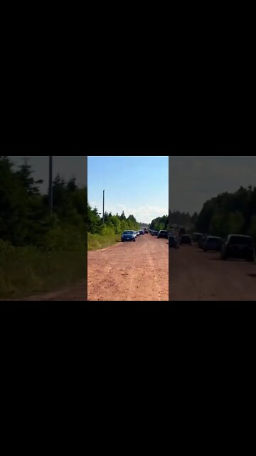 40 minute walk back to our car