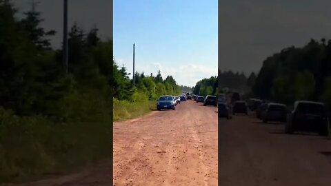 40 minute walk back to our car