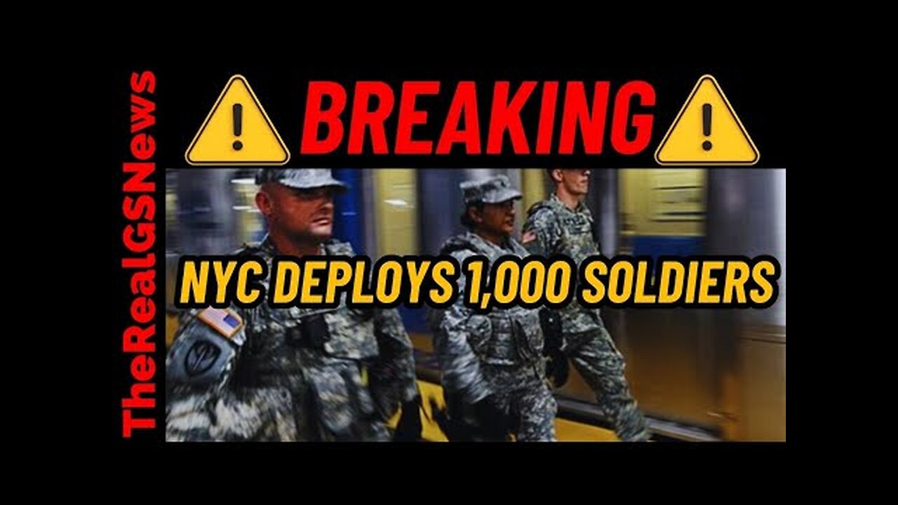 EMERGENCY!! NYC Now Deploys Largest Military Presence Since 2001 - CITY GETTING READY