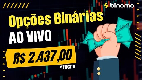 BINOMO - Operando Opções Binárias ao Vivo #live