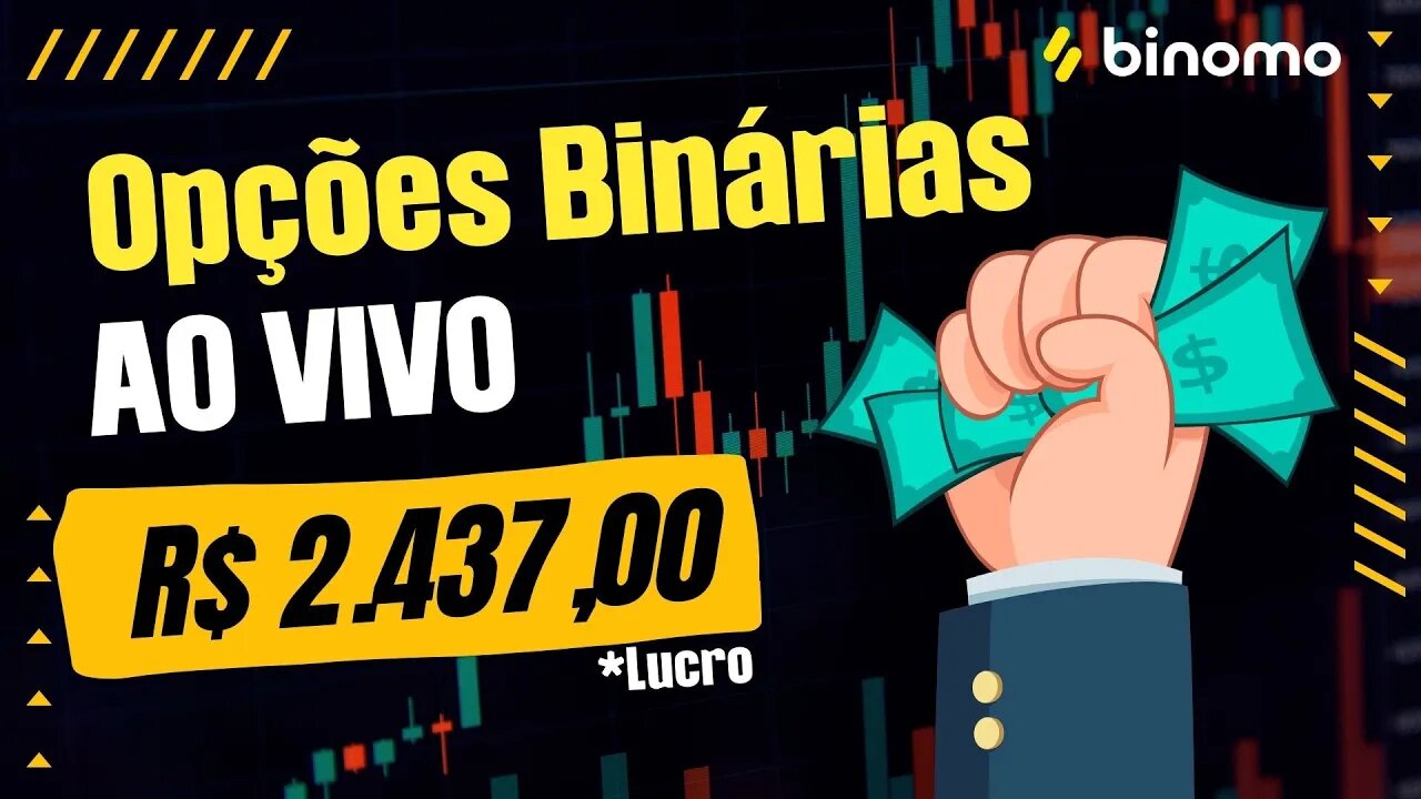 BINOMO - Operando Opções Binárias ao Vivo #live