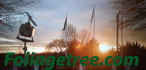 Dover Veterans park sunset 1 7 2023