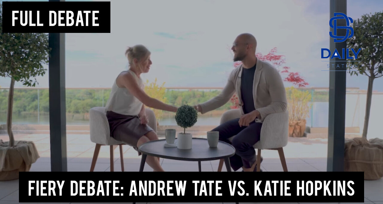 Fiery Debate: Andrew Tate vs. Katie Hopkins|Full Debate|