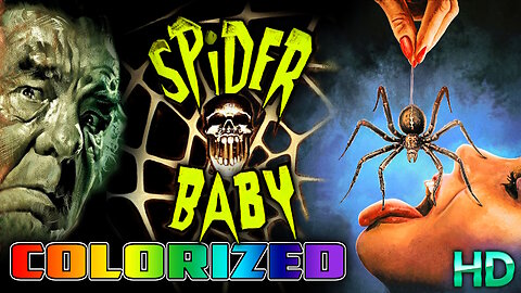 Spider Baby - AI COLORIZED - HD - Cult Comedy Horror