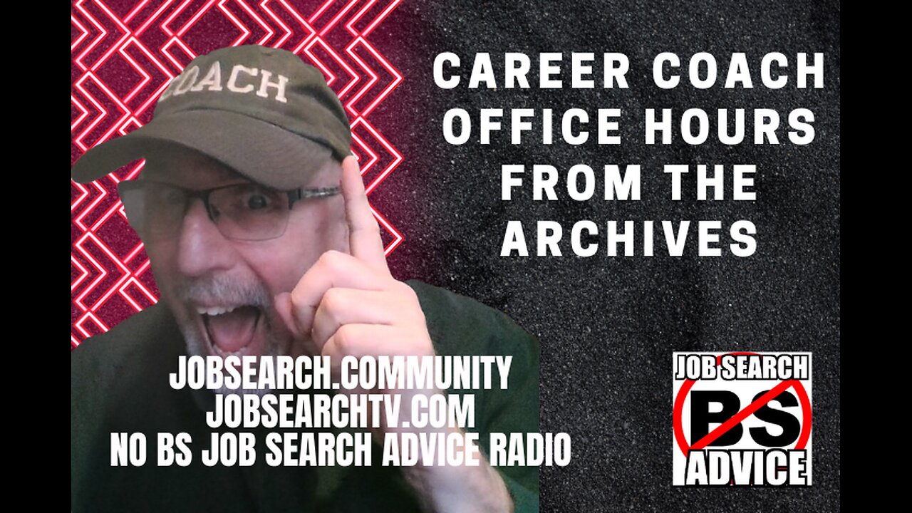 Career Coach Office Hours From The Archives