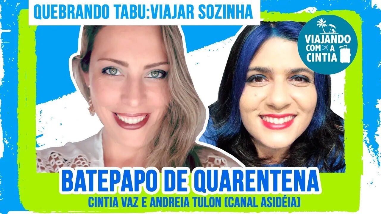 Viajar sozinha #2 - Podcast 22 - Viajando com a Cintia