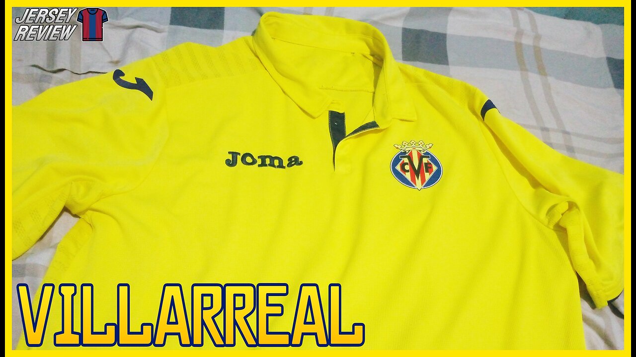 Villarreal CF 2017-18 Home kit - A blend of replica and player version jersey - JERSEY REVIEW