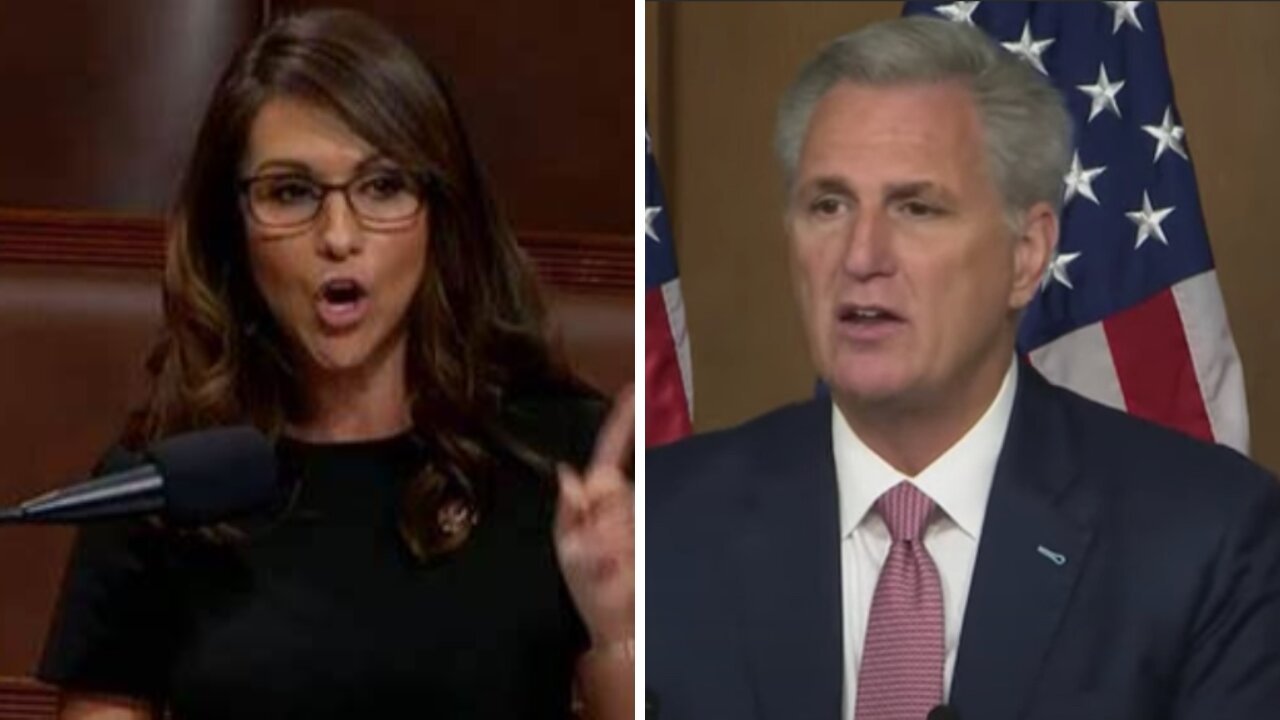 Lauren Boebert DESTROYS Kevin McCarthy