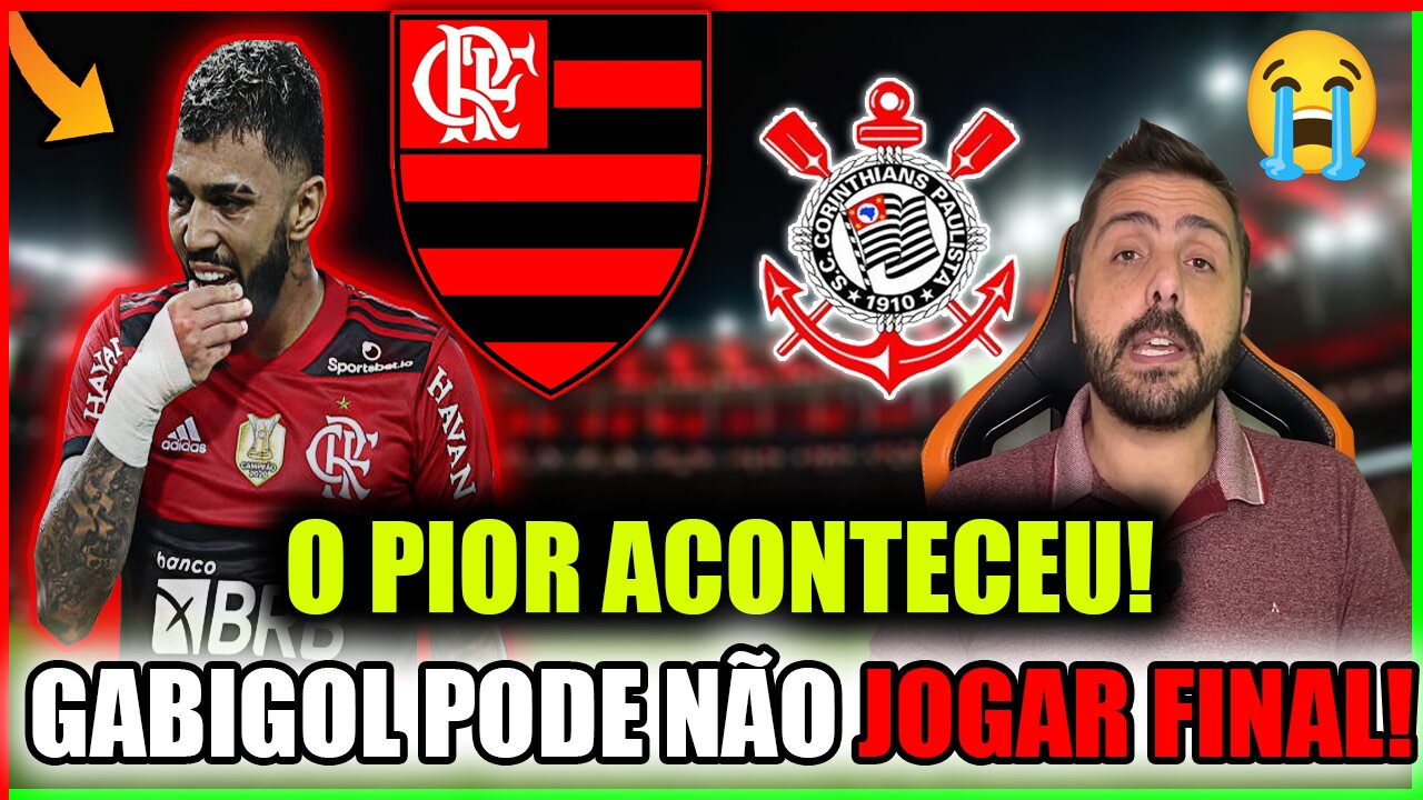 NINGUÉM ESPERAVA! 🚨ENTROU EM DESESPERO! GABIGOL FORA DA FINAL! NOTICIAS DO FLAMENGO HOJE! Gabigol