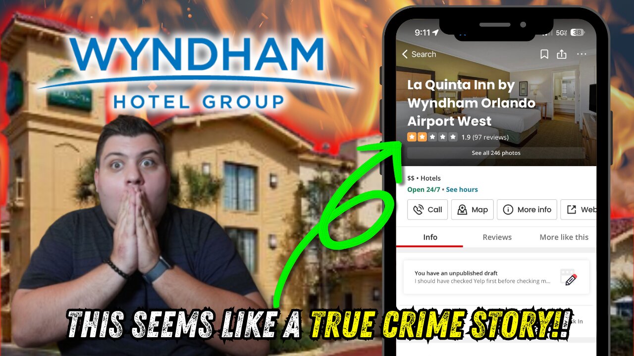 The WORST Hotel Experience with Wyndham Hotels! True Halloween Horror Nights!