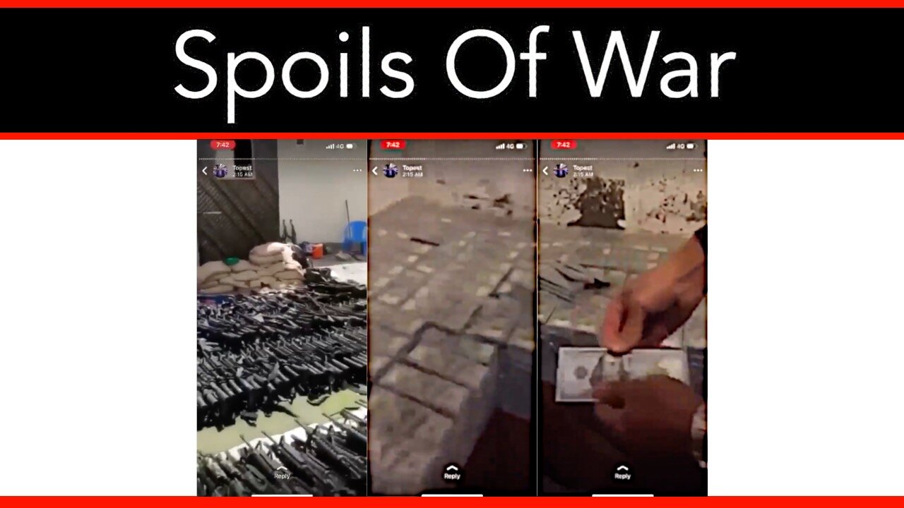 Piles Of $100 Bills And Guns As Taliban Shows Off Their Gains