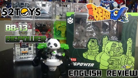 Video Review for 52Toys BeastBox - BB-13 - BigPower