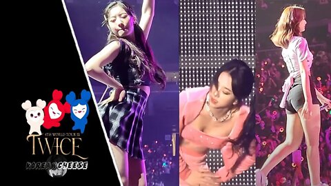 Dahyun, Chaeyoung, Tzuyu TWICE Concert in LA Fancam