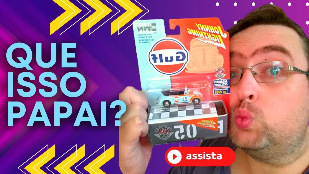 MINIATURA DO FUSCA DA MGMINIS MELHOR QUE HOT WHEELS