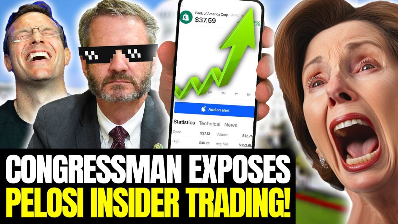 Rep. CONFIRMS Massive Insider Trading in Congress: 'I've Seen It! They Buy A STOCK, Then VOTE For 💰'