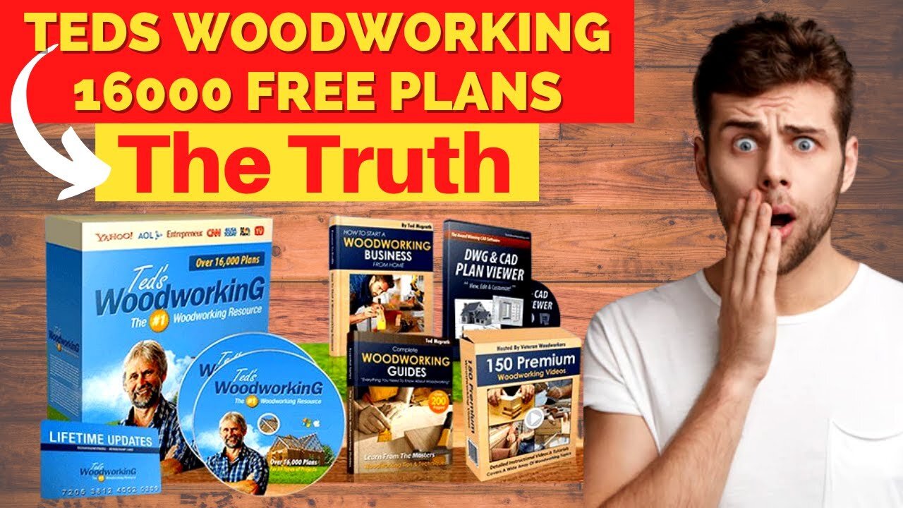 Teds Woodworking - [ TEDS WOODWORKING 16000 FREE PLANS ] Teds woodworking Review.🤑