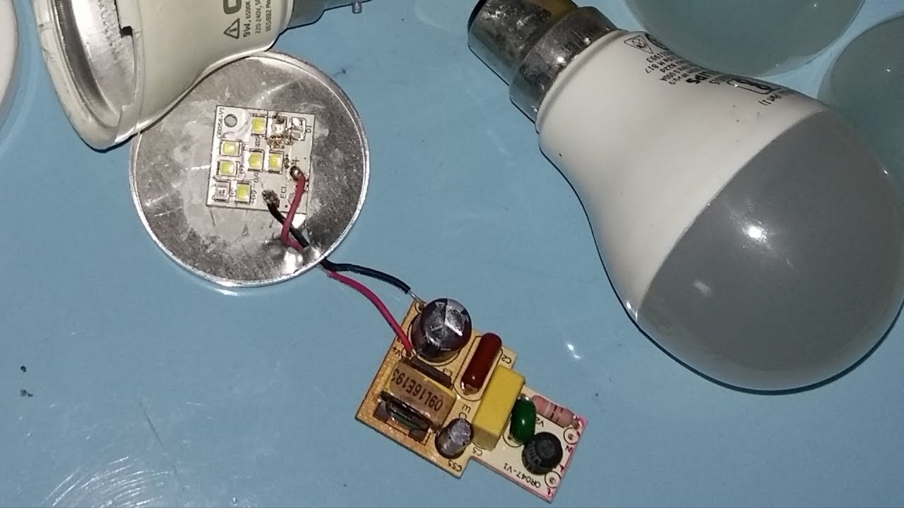 LED Bulb Repair. LED Bulb Restoring.